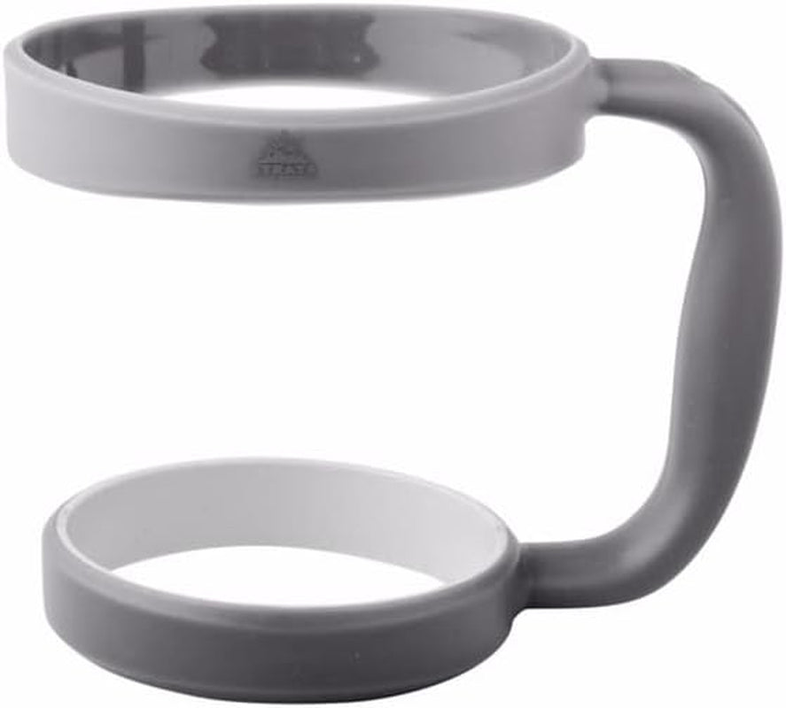 30 Oz Tumbler Handle - Available for 30 Oz YETI Tumbler, OZARK TRAIL, Rambler Tumbler- BPA Free (Gray)