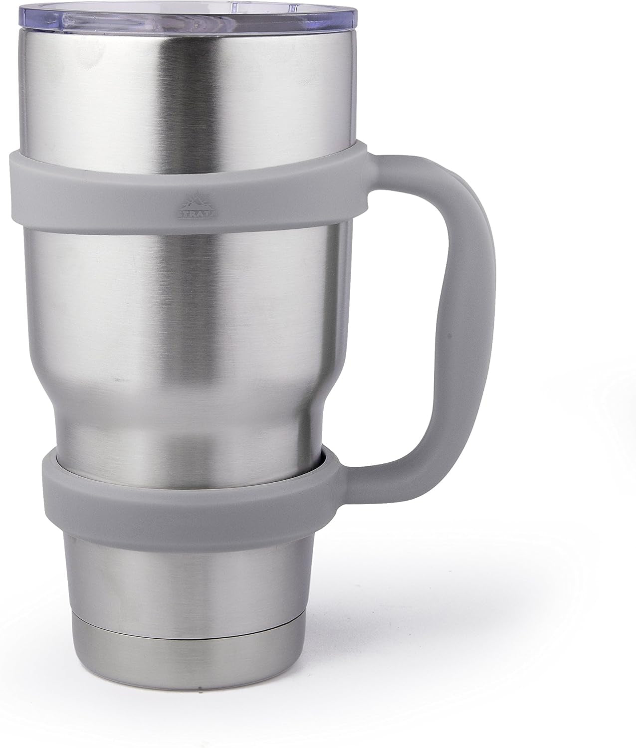 30 Oz Tumbler Handle - Available for 30 Oz YETI Tumbler, OZARK TRAIL, Rambler Tumbler- BPA Free (Gray)